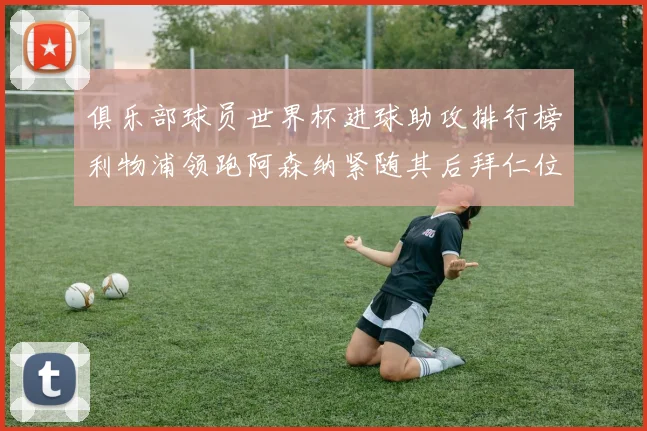 俱乐部球员世界杯进球助攻排行榜利物浦领跑阿森纳紧随其后拜仁位列第三